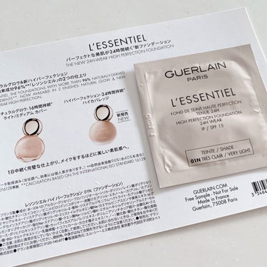 レソンシエル ハイ パーフェクション/GUERLAIN/リキッドファンデーションを使ったクチコミ（2枚目）