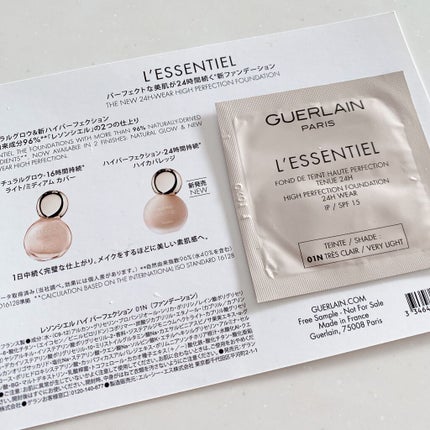 レソンシエル ハイ パーフェクション/GUERLAIN/リキッドファンデーションを使ったクチコミ(2枚目)