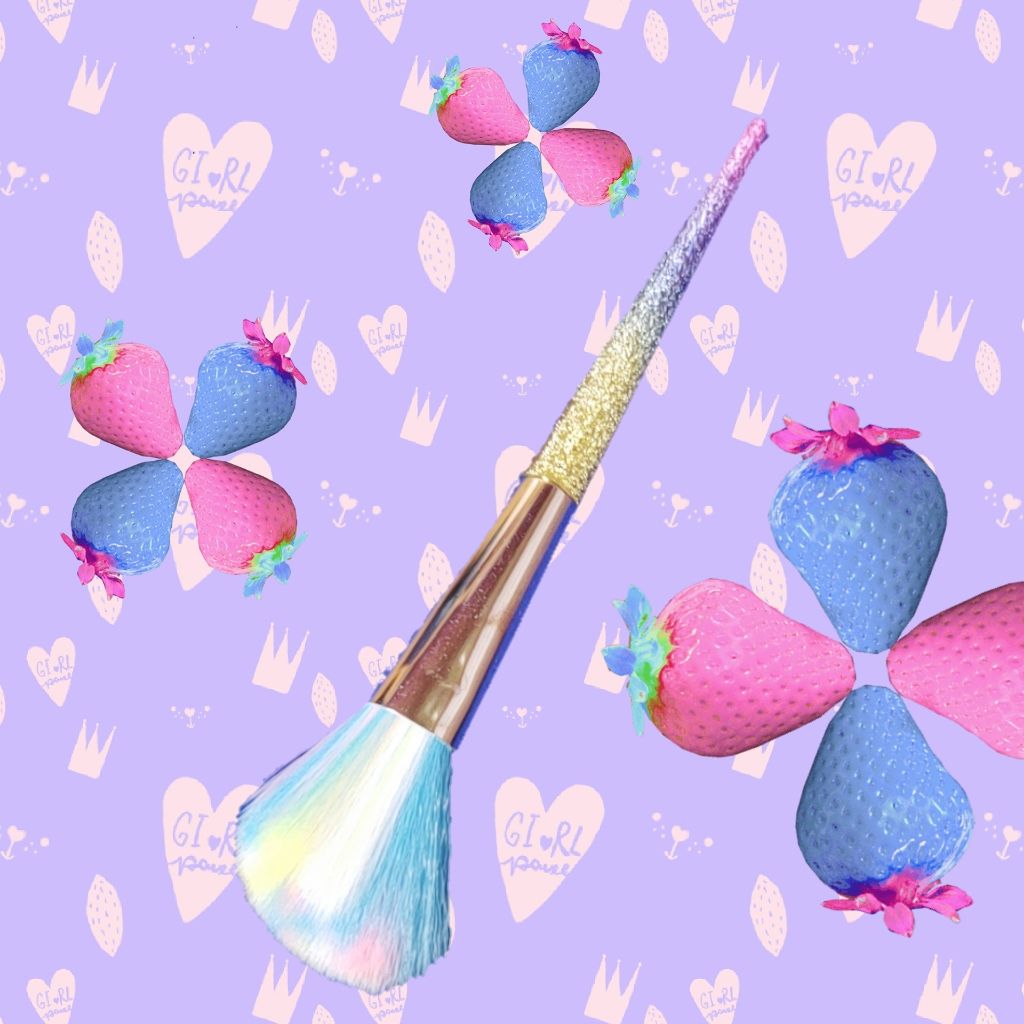 ユニコーンメイクブラシ/3COINS/メイクブラシを使ったクチコミ(1枚目)