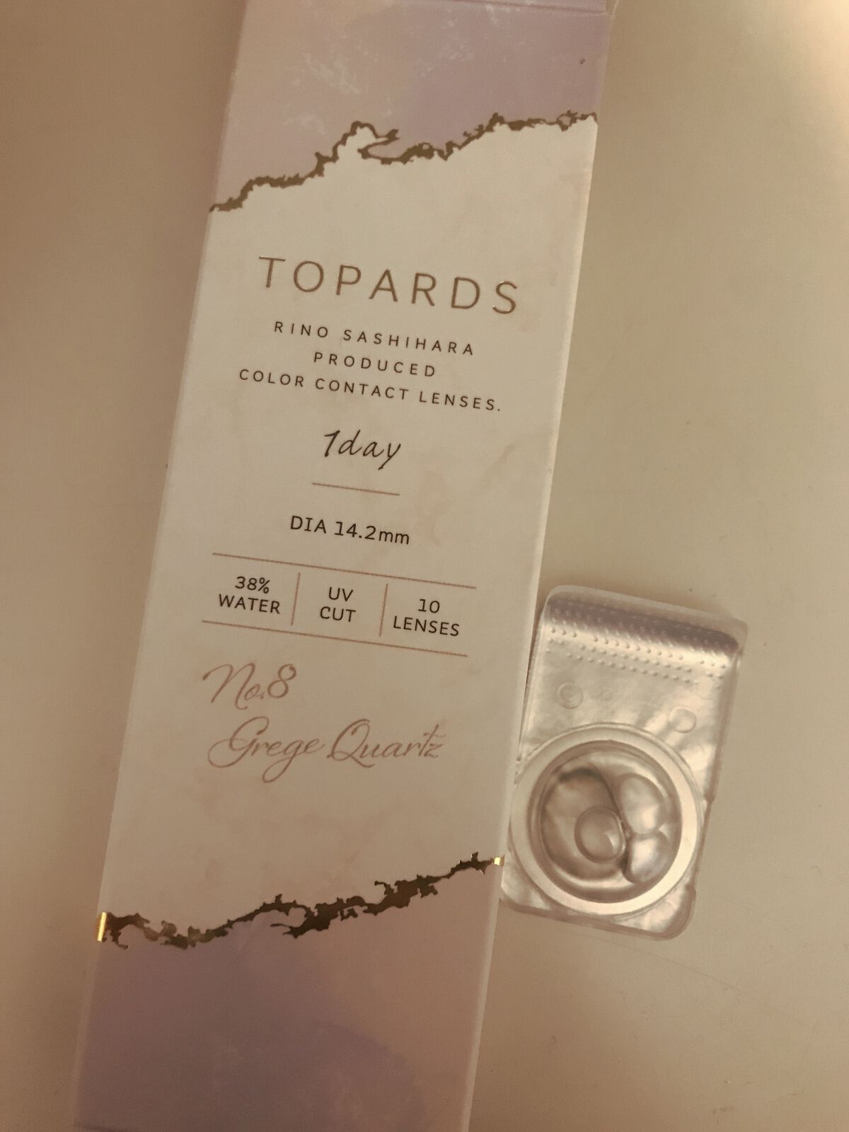 TOPARDS 1day/TOPARDS/ワンデー（１DAY）カラコンを使ったクチコミ（1枚目）