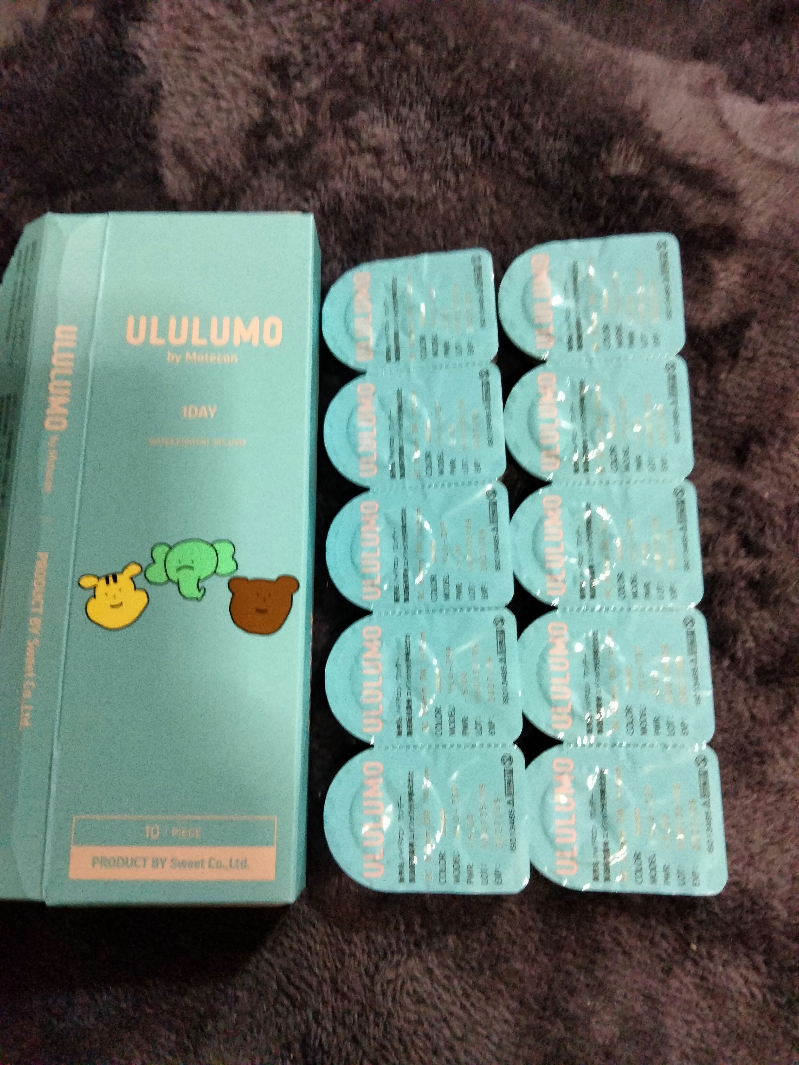 ウルルモ/ULULUMO by Motecon/カラーコンタクトレンズを使ったクチコミ（3枚目）