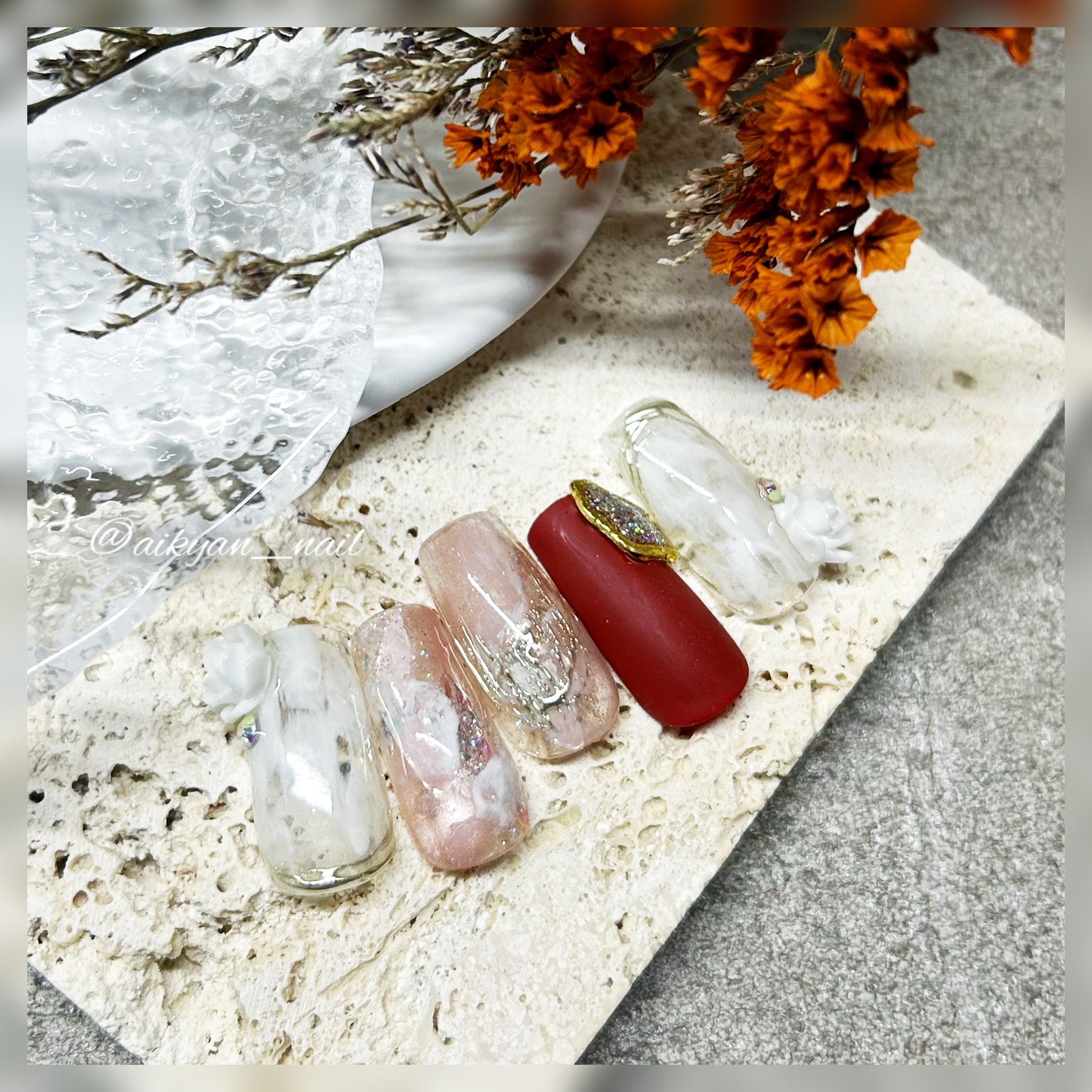 RISYAL カラージェル/エミーナル/ジェルネイルを使ったクチコミ（3枚目）