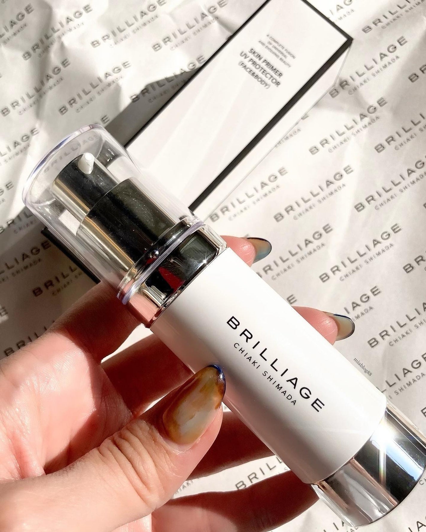 スキンプライマー UV プロテクター(フェイス&ボディ)/ブリリアージュ/化粧下地を使ったクチコミ(7枚目)