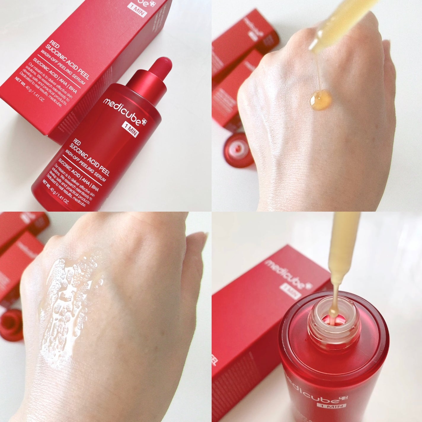 レッドアクネピーリングセラム/MEDICUBE/美容液を使ったクチコミ(3枚目)