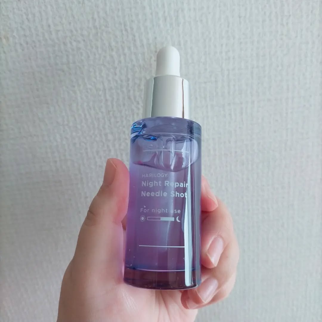 ナイトリペアニードルショット/HARILOGY/美容液を使ったクチコミ（1枚目）