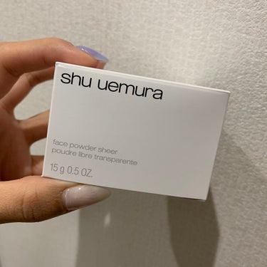 フェイス パウダー マット カラレス/shu uemura/ルースパウダーを使ったクチコミ（2枚目）