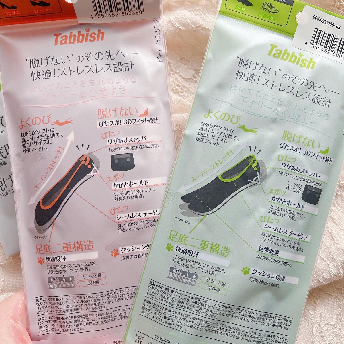 excellence Tabbish フットカバー(浅履き先丸型) /excellence/その他を使ったクチコミ（2枚目）