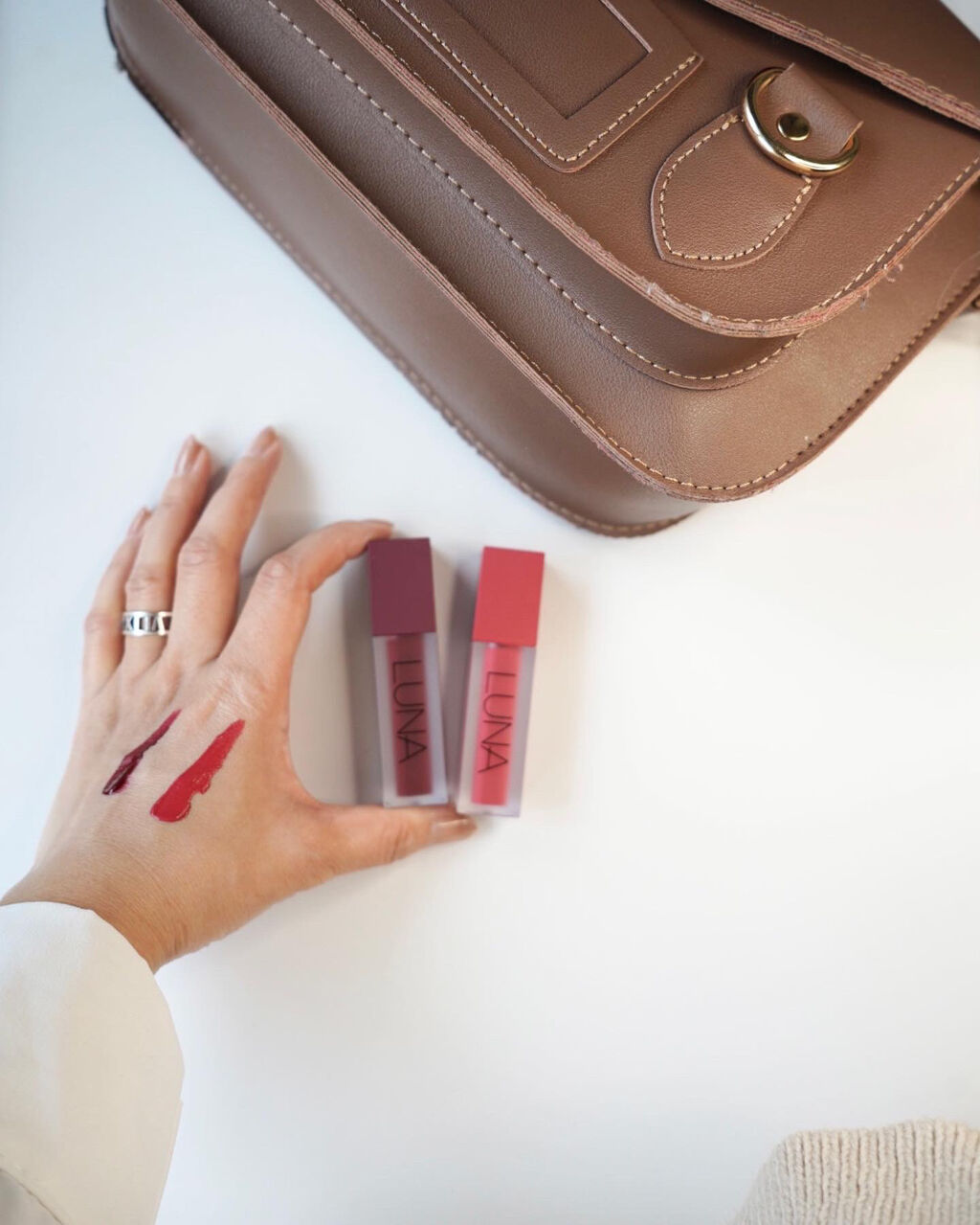 マットティントレザー/LUNA/リップティントを使ったクチコミ（1枚目）