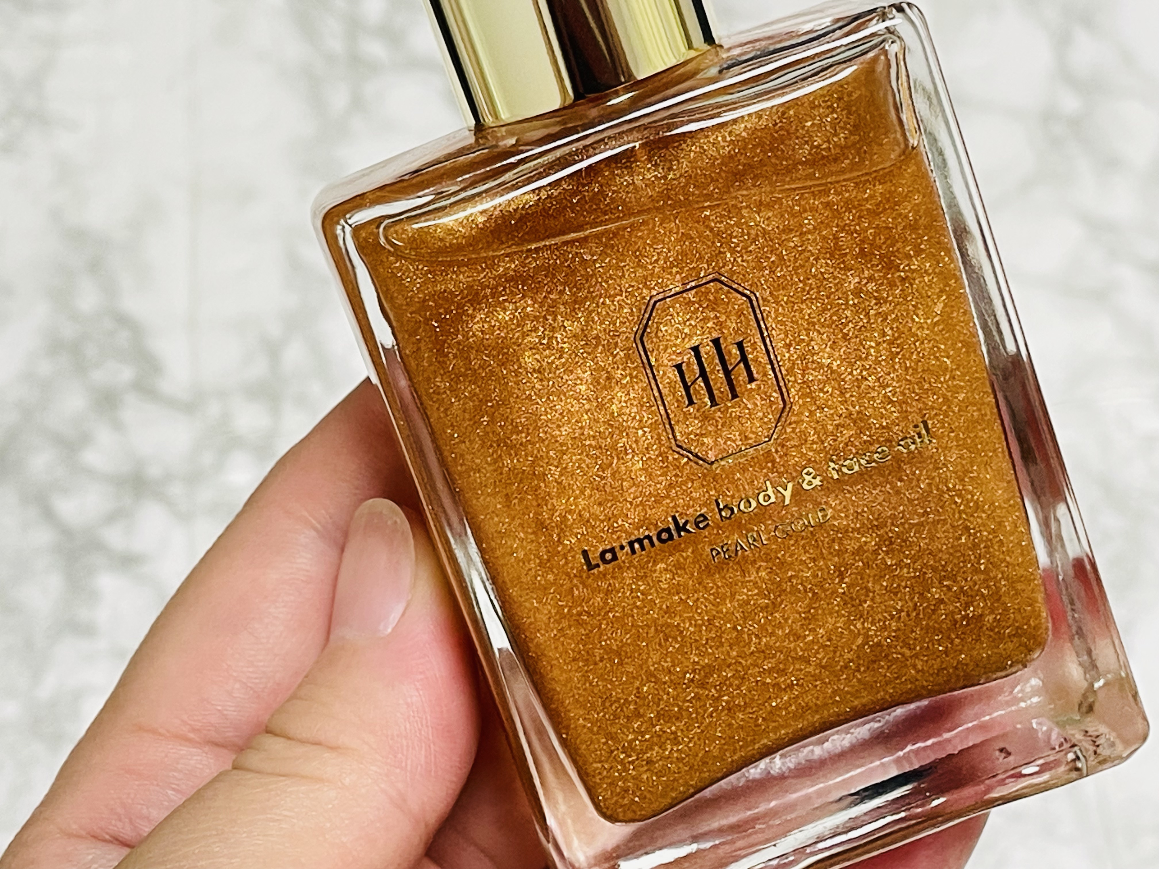 ラ・メイク ボディ&フェイスオイル/H×H/ボディオイルを使ったクチコミ（2枚目）