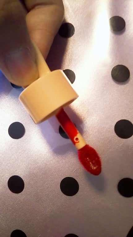 ディアダーリン ウォータージェルティント (アイスティント)/ETUDE/口紅を使ったクチコミ(3枚目)