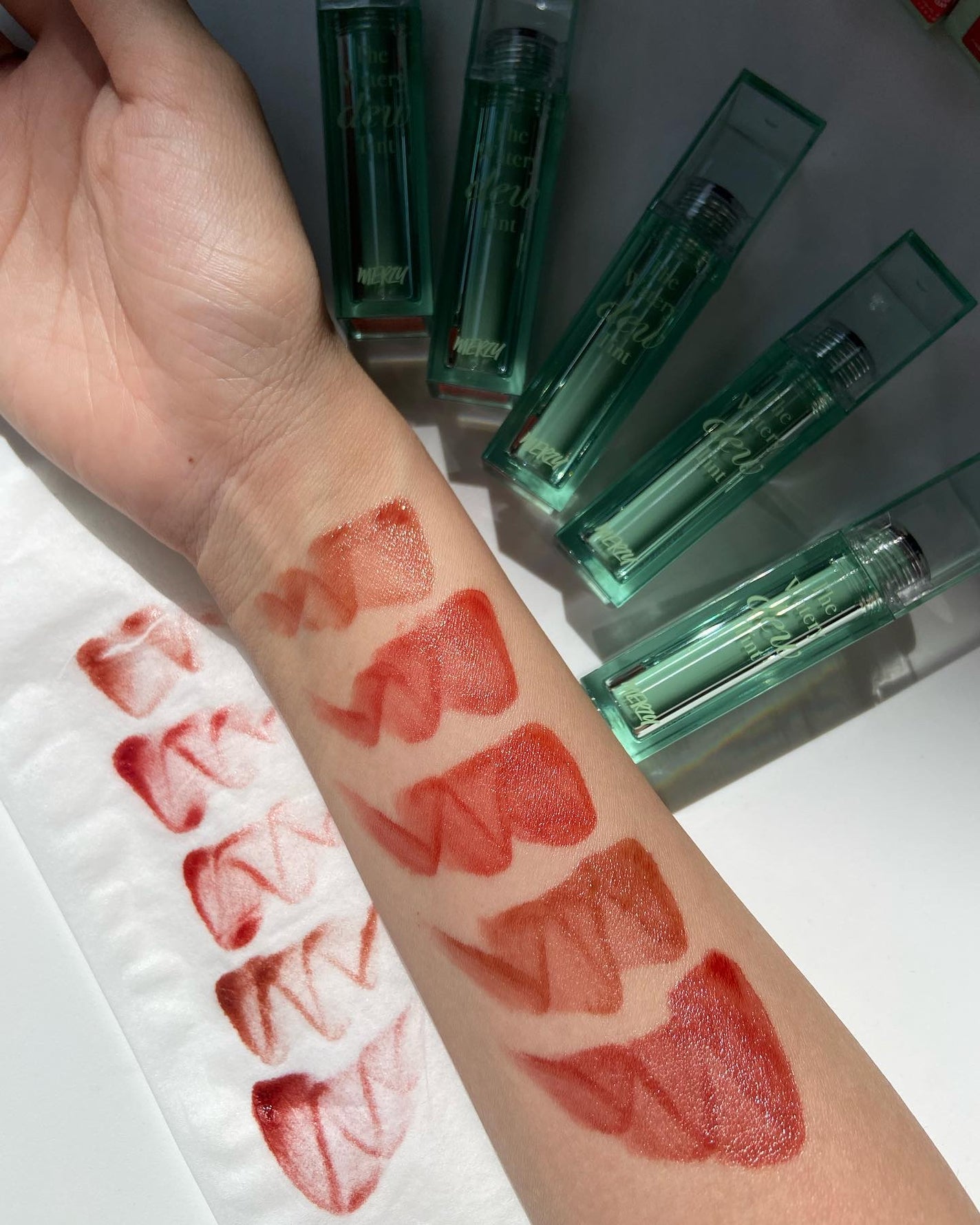 ザ ウォータリー デュー ティント シーズン3/MERZY/リップティントを使ったクチコミ(3枚目)