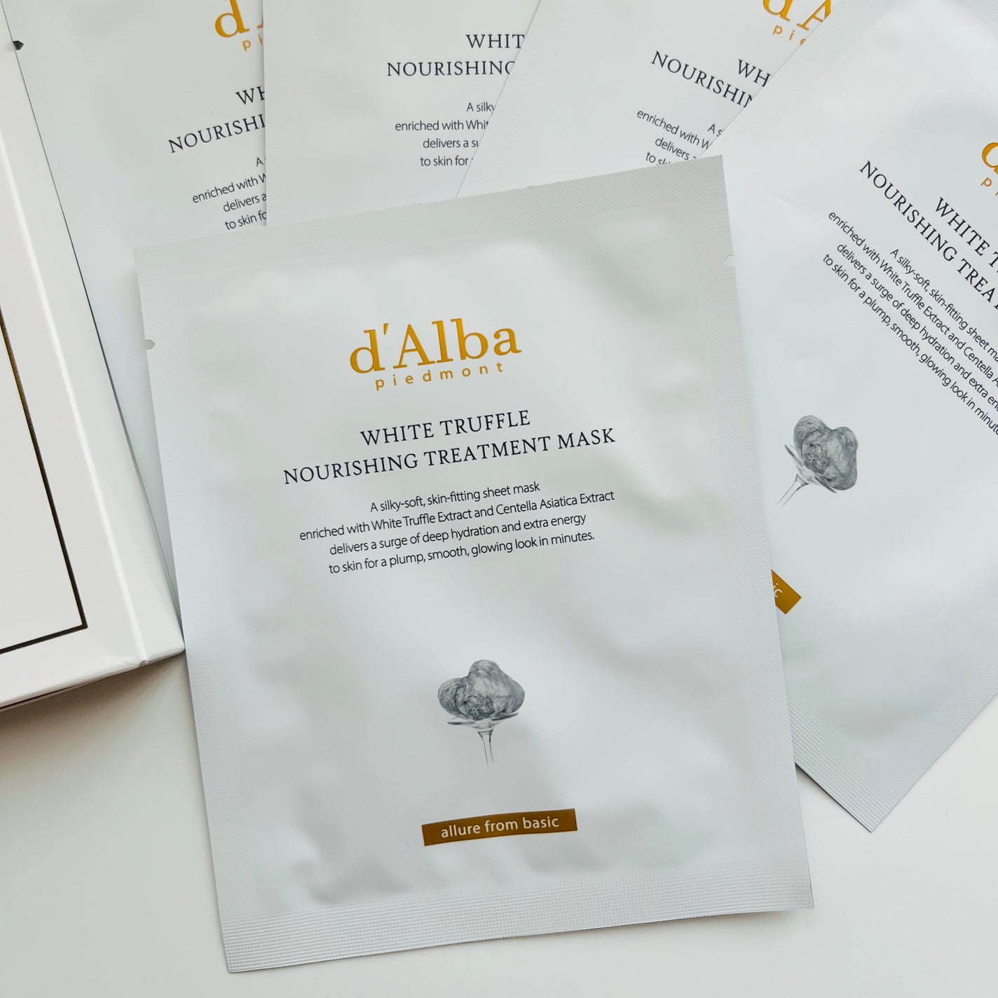 ホワイトトリュフナリシングトリートメントマスク/ダルバ/シートマスク・パックを使ったクチコミ(1枚目)