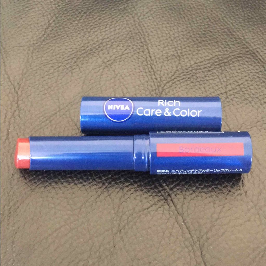 ニベア リッチケア＆カラーリップ/ニベア/リップクリームを使ったクチコミ（2枚目）