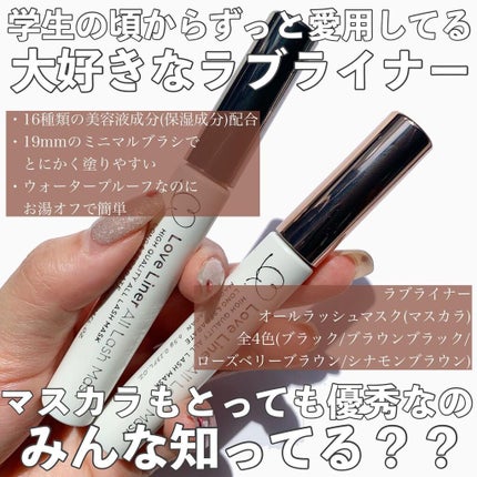 ラブ・ライナー オールラッシュマスク/ラブ・ライナー/マスカラを使ったクチコミ(2枚目)