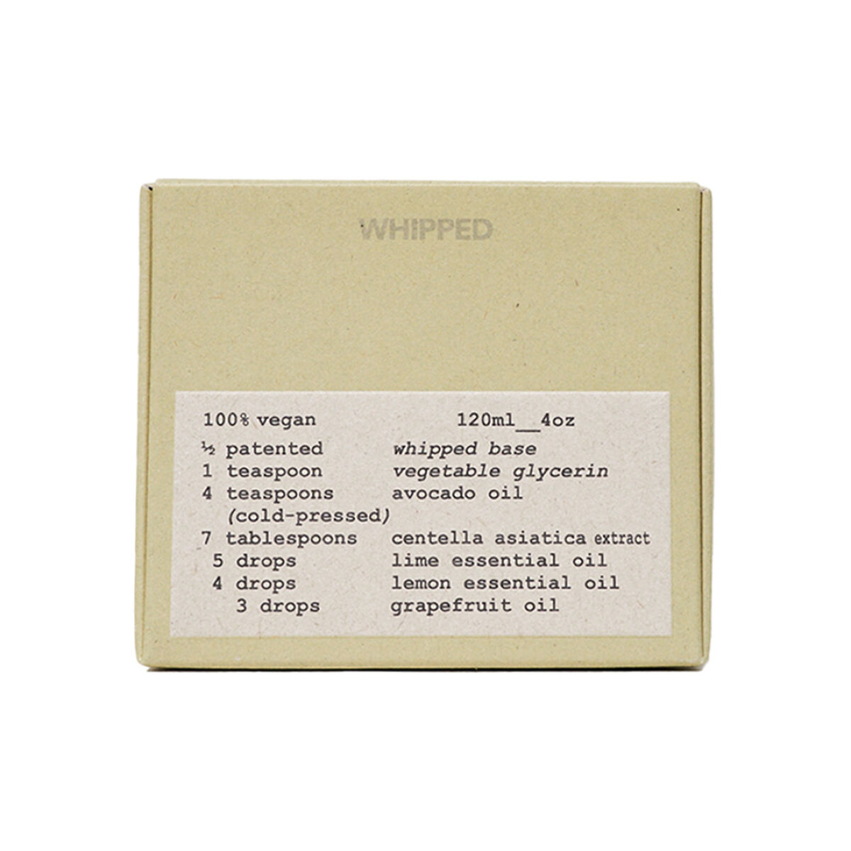 ヴィーガンパッククレンザー ラボカド