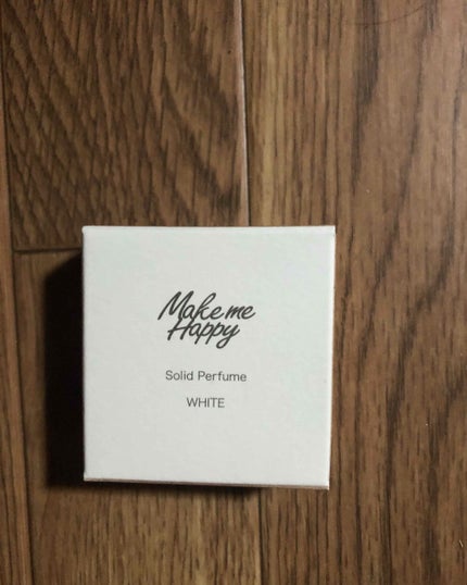 メイクミーハッピー ソリッドパフューム WHITE/キャンメイク/練り香水を使ったクチコミ(1枚目)