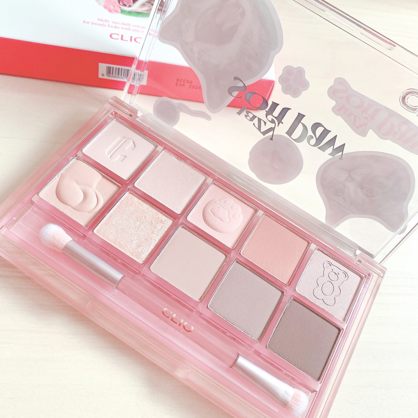 プロ アイ パレット/CLIO/アイシャドウパレットを使ったクチコミ(2枚目)