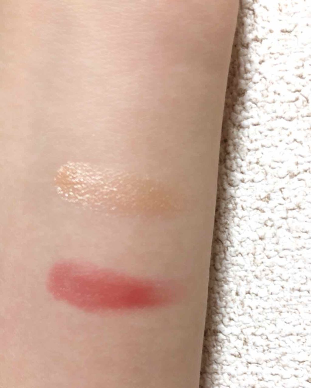 ミネラルクリアリップ＆チーク プラムレッド/エトヴォス/ジェル・クリームチークを使ったクチコミ（2枚目）