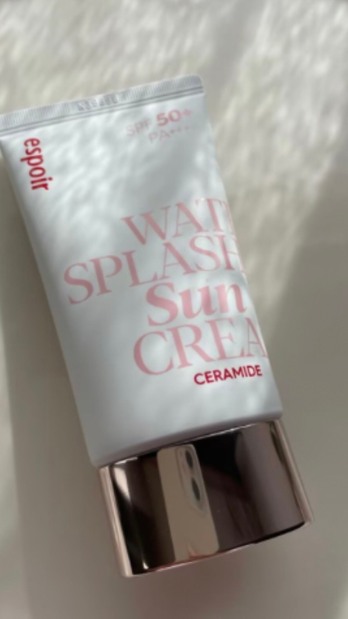 ウォータースプラッシュサンクリーム セラミド/espoir/日焼け止めクリームを使ったクチコミ(5枚目)