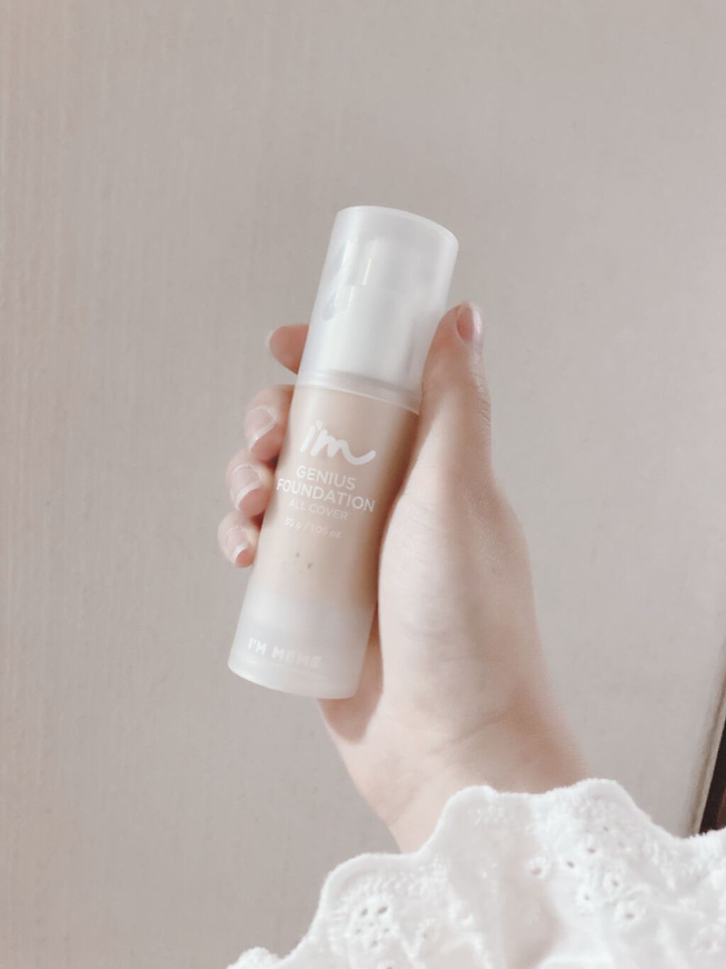 I’m genius foundation/i’m meme/リキッドファンデーションを使ったクチコミ（1枚目）