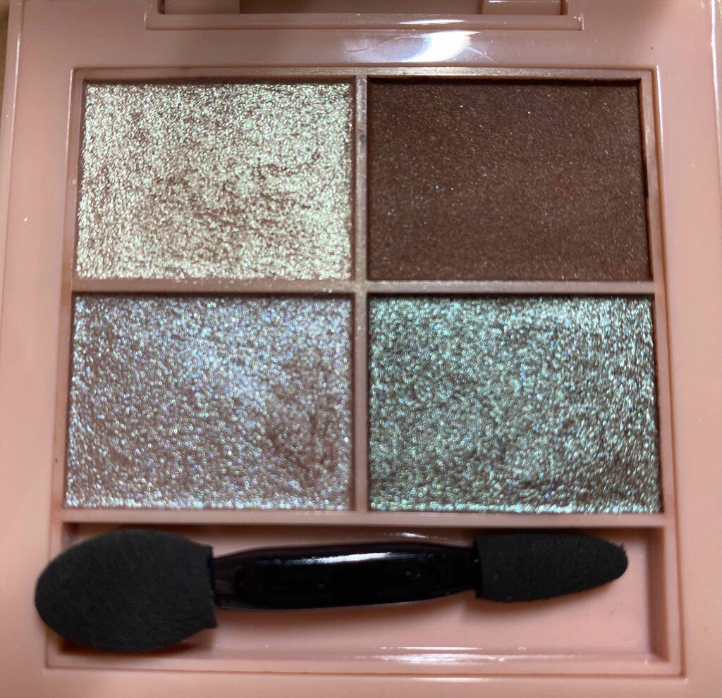 イロアソビ 4色アイパレット/iroasobi/アイシャドウパレットを使ったクチコミ（1枚目）