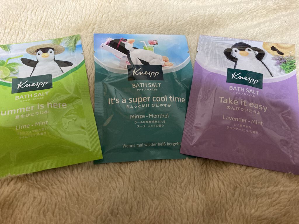 バスソルト ラベンダーミントの香り/クナイプ/無機塩系入浴剤を使ったクチコミ（1枚目）