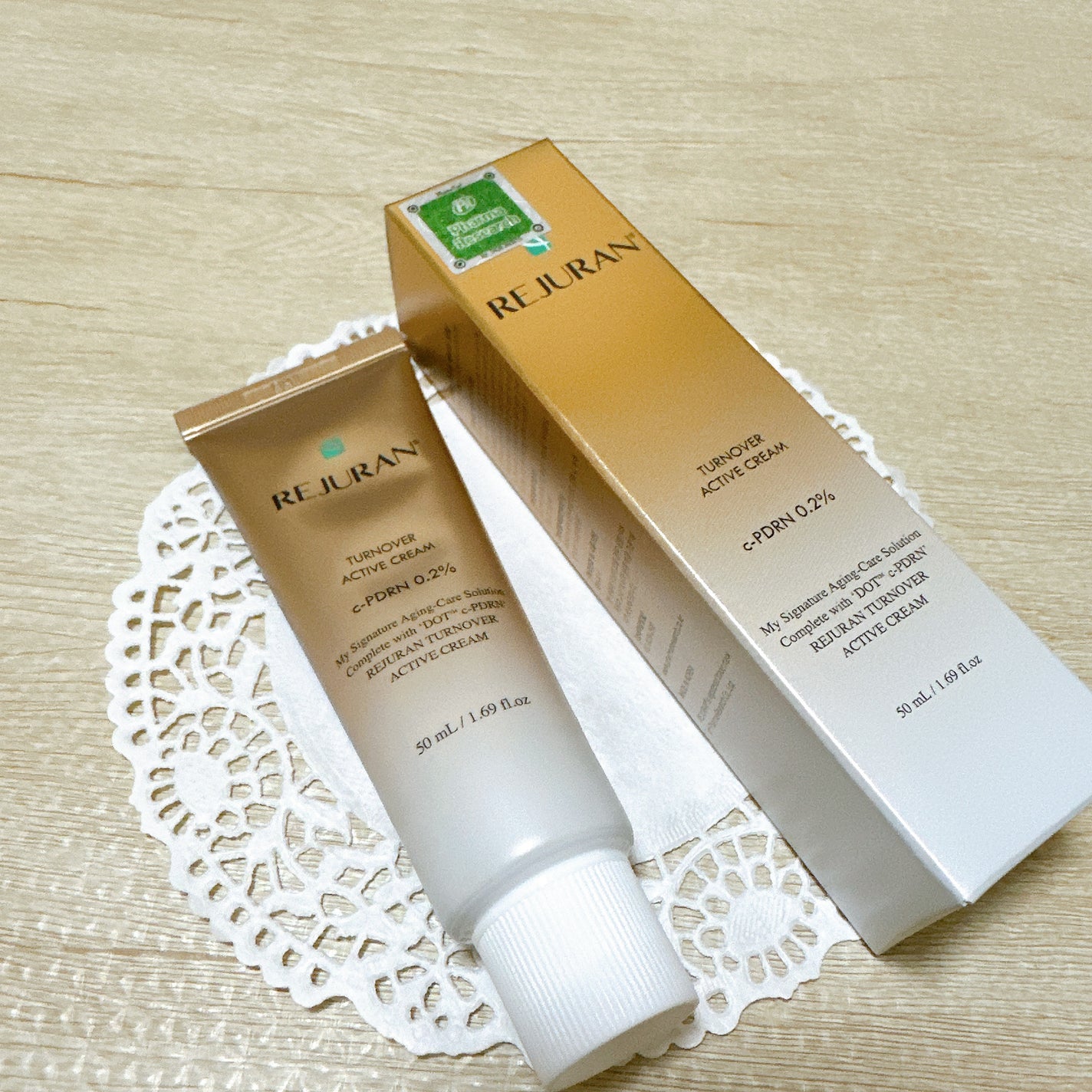 REJURAN ターンオーバーアクティブクリーム 50ml/REJURAN COSMETICS/フェイスクリームを使ったクチコミ(2枚目)