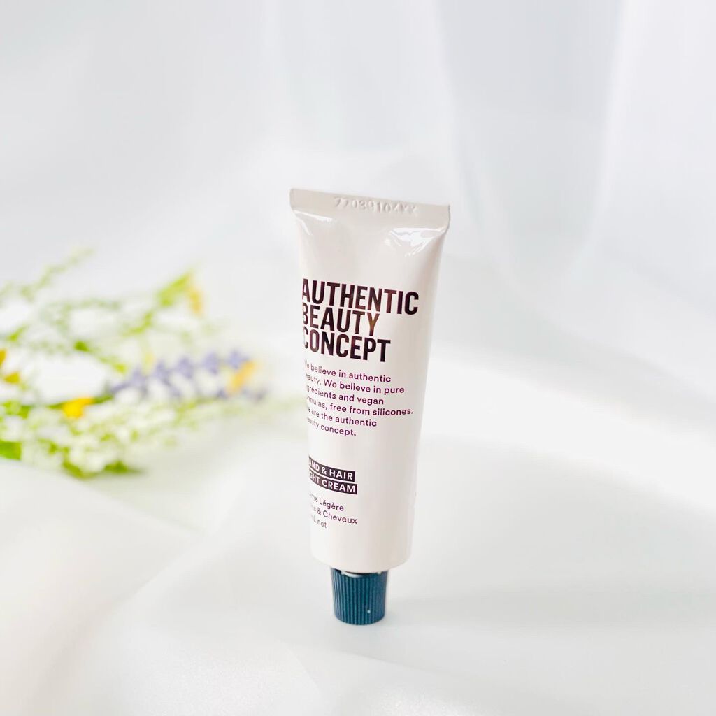 ハンド＆ヘア ライトセラム/AUTHENTIC BEAUTY CONCEPT/ハンドクリームを使ったクチコミ（1枚目）