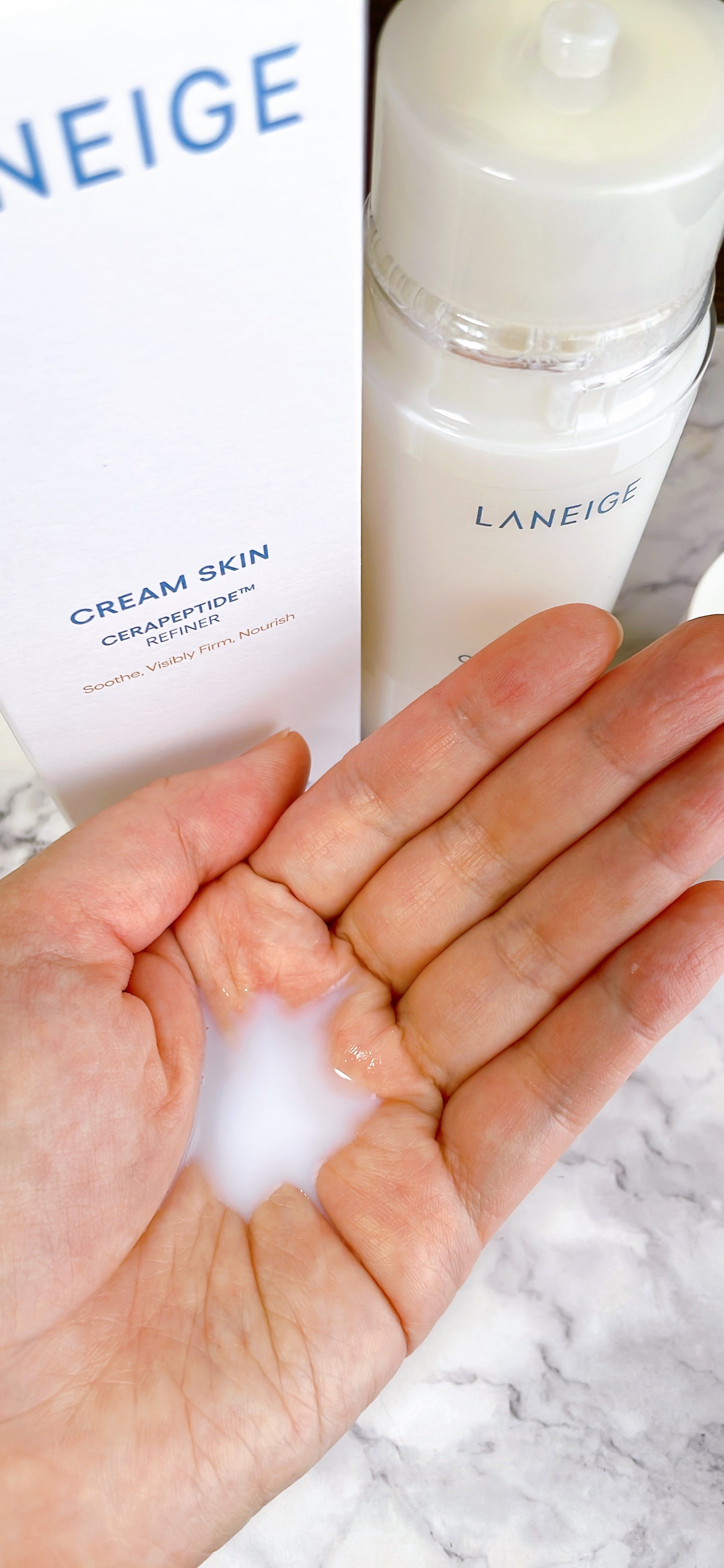 クリームスキン ローション/LANEIGE/化粧水を使ったクチコミ(3枚目)