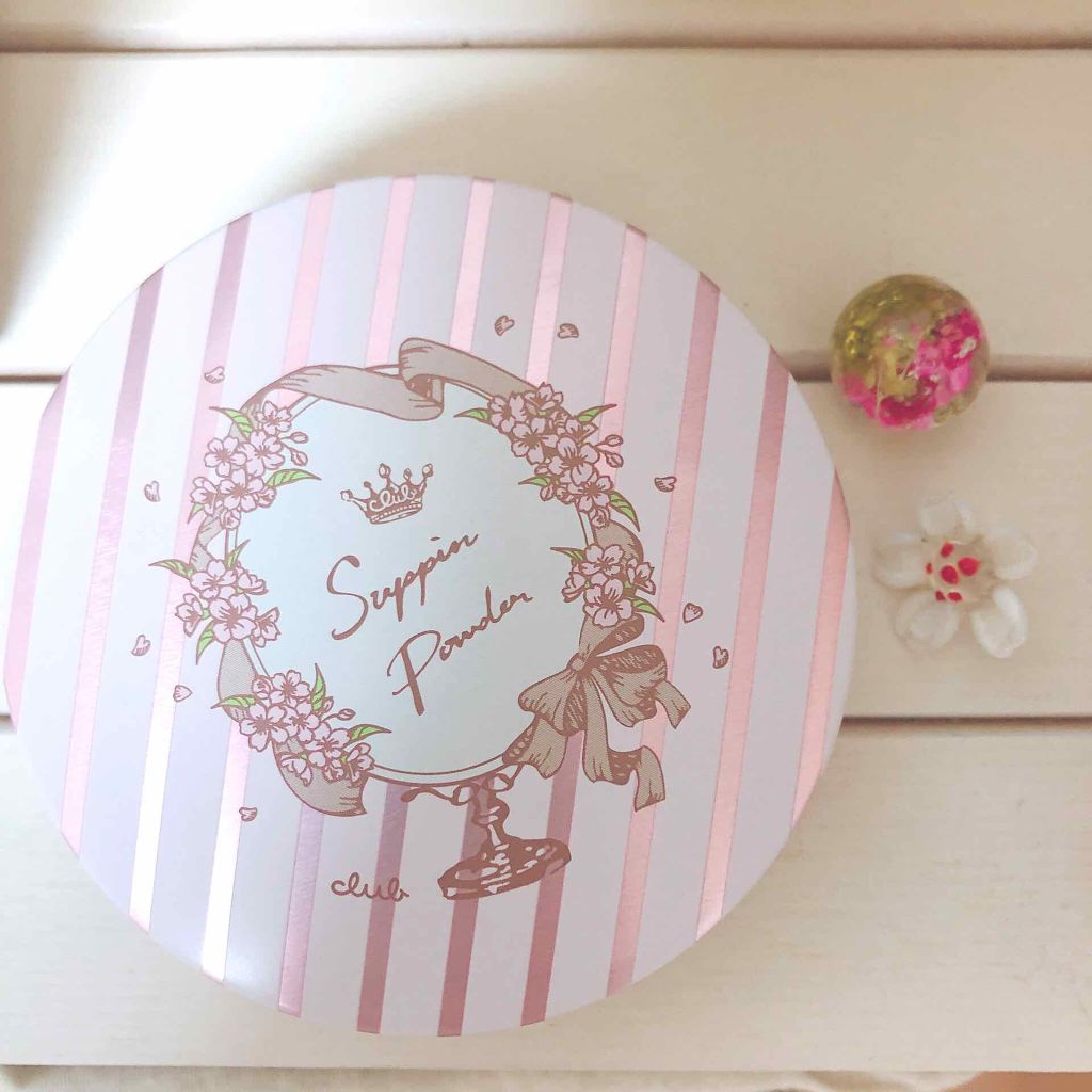 すっぴんパウダー B サクラスウィートソローの香り 2022/クラブ/プレストパウダーを使ったクチコミ(1枚目)