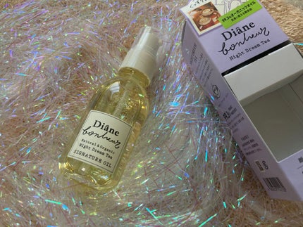 ダイアンボヌール シグネチャーオイル ナイトドリームティーの香り/ダイアン/フェイスオイルを使ったクチコミ(2枚目)