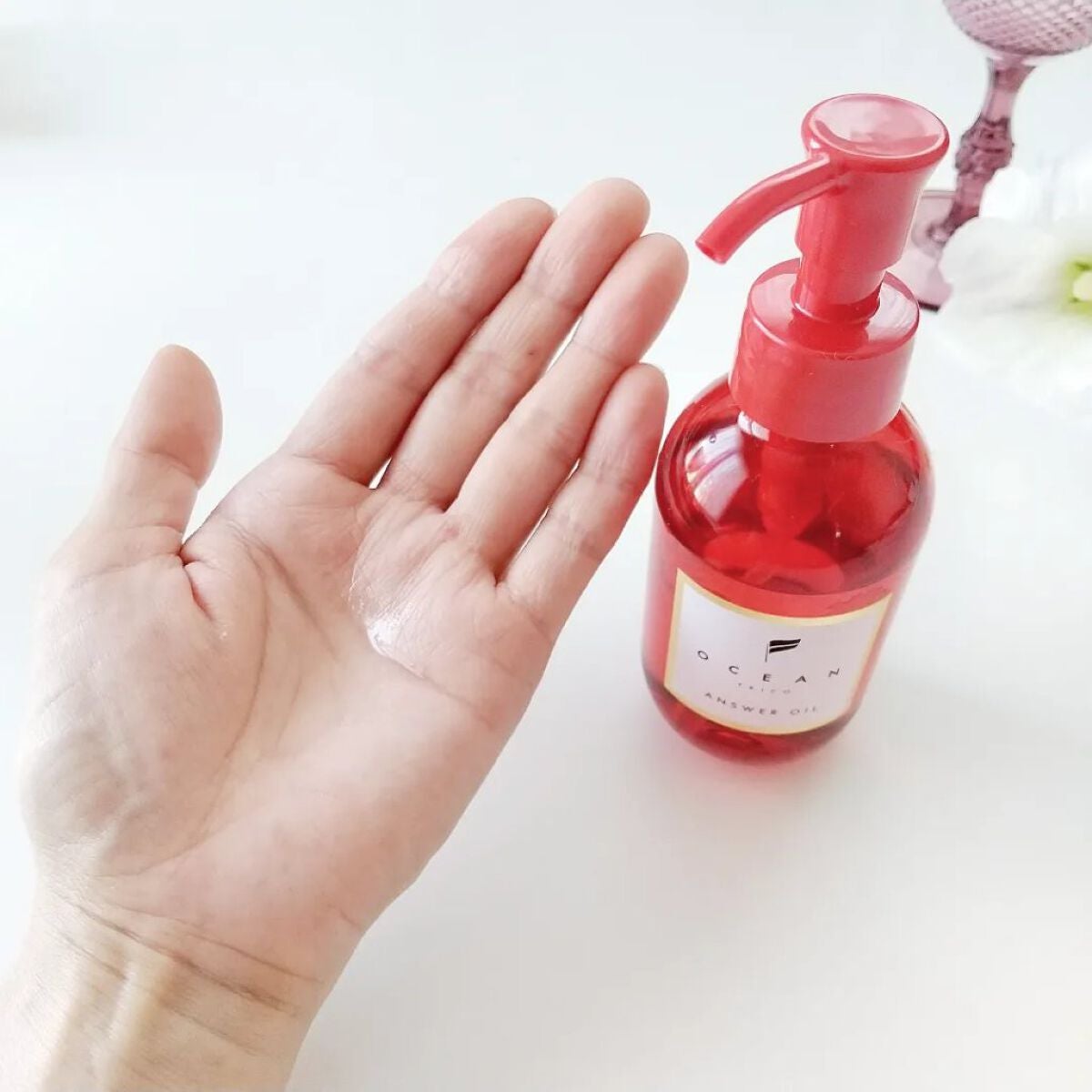 アンサーオイル/OCEAN TRICO/ヘアオイルを使ったクチコミ(3枚目)