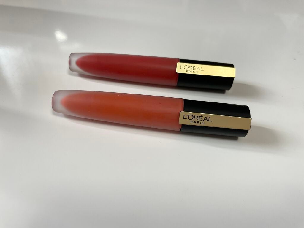 ルージュシグネチャー /ロレアル パリ/リップグロスを使ったクチコミ(3枚目)