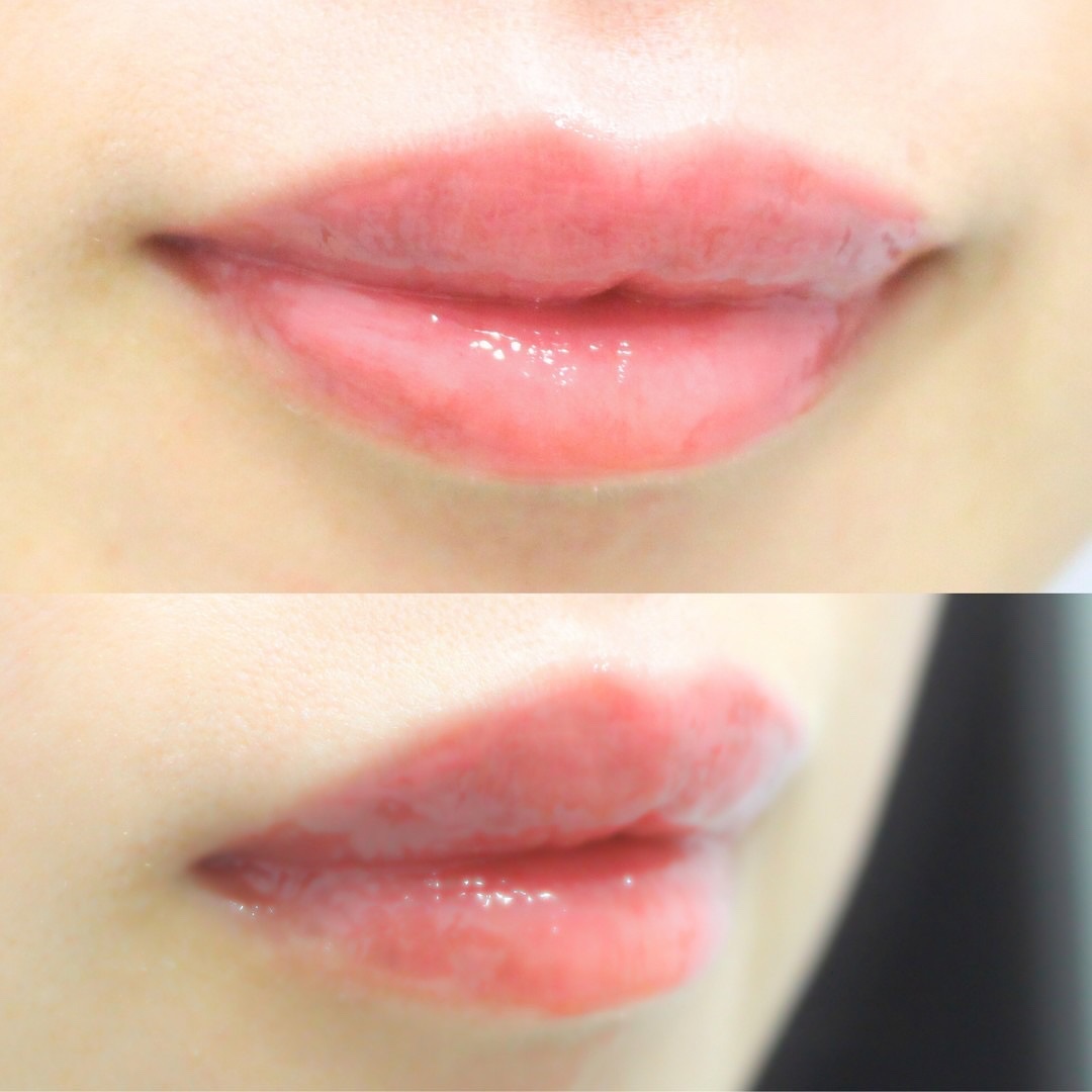 フィー 3Dボリューミンググロス/fwee/リップグロスを使ったクチコミ（3枚目）