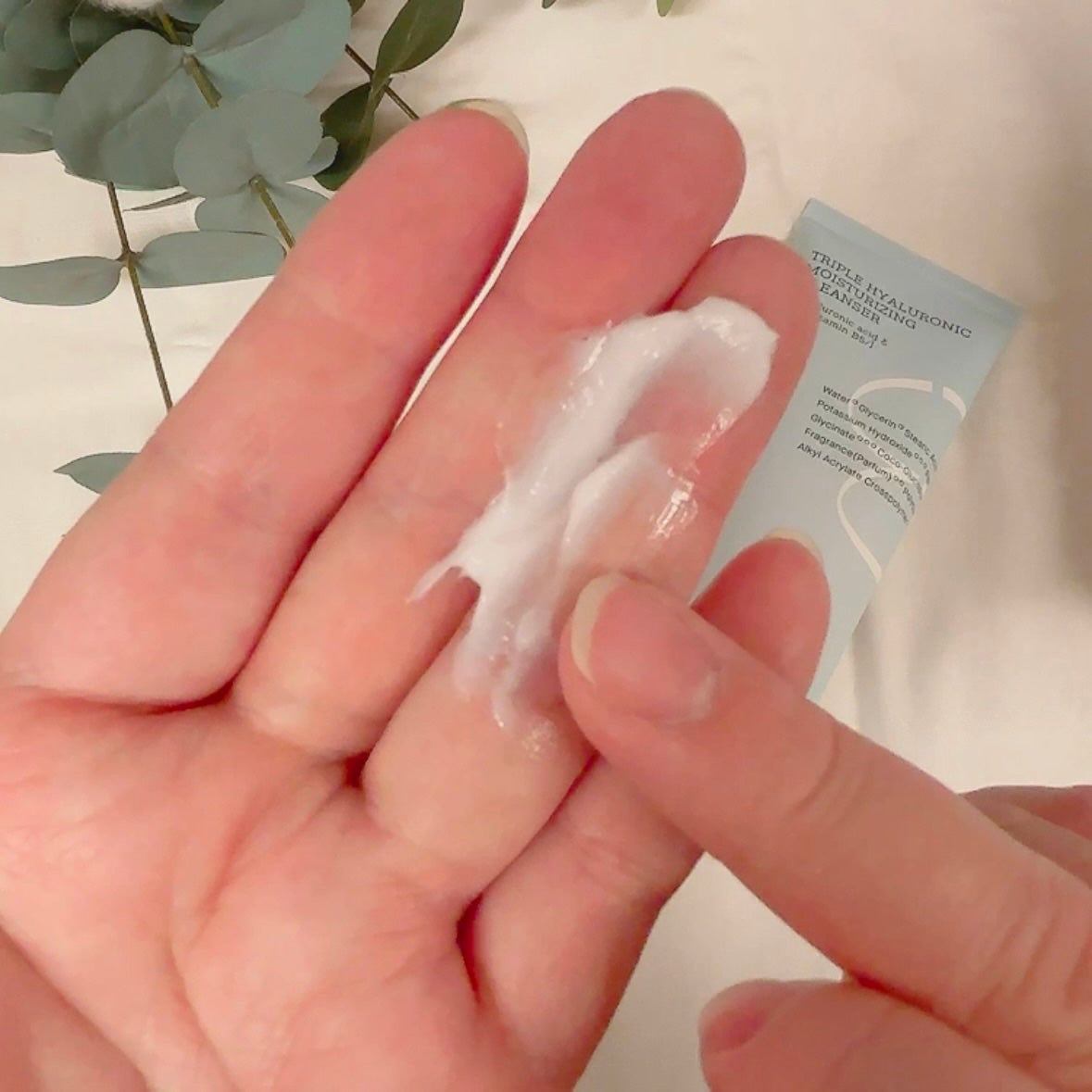 ハイドリウム トリプルヒアルロニックモイスチャライジングクレンザー/COSRX/洗顔フォームを使ったクチコミ(3枚目)