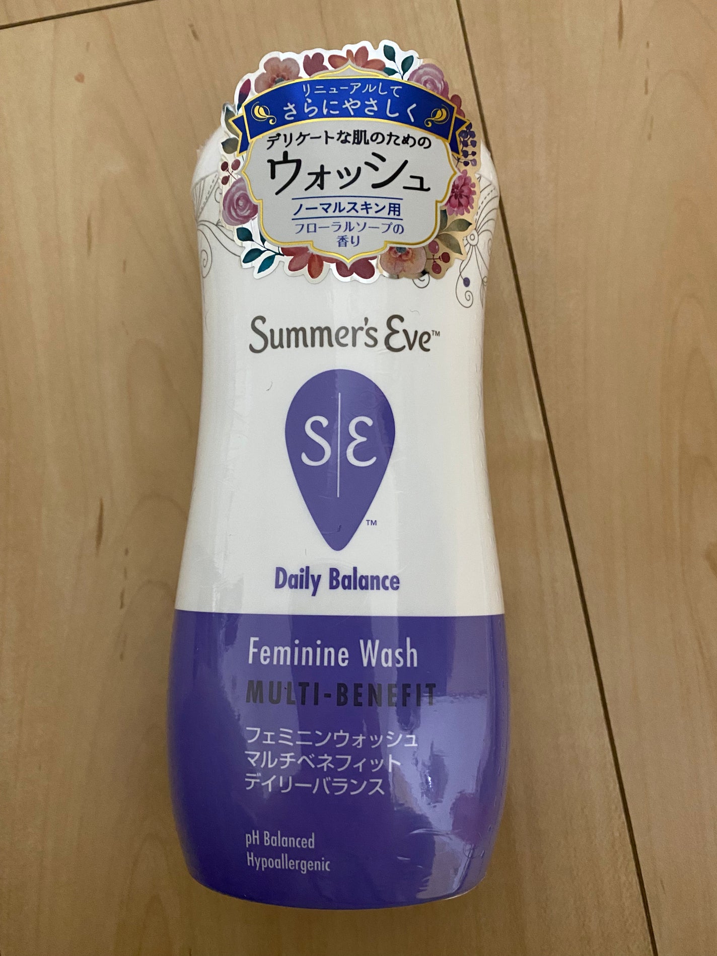 フェミニンウォッシュ マルチベネフィット デイリーバランス/Summer's Eve(サマーズイブ)/デリケートゾーンケアを使ったクチコミ(1枚目)
