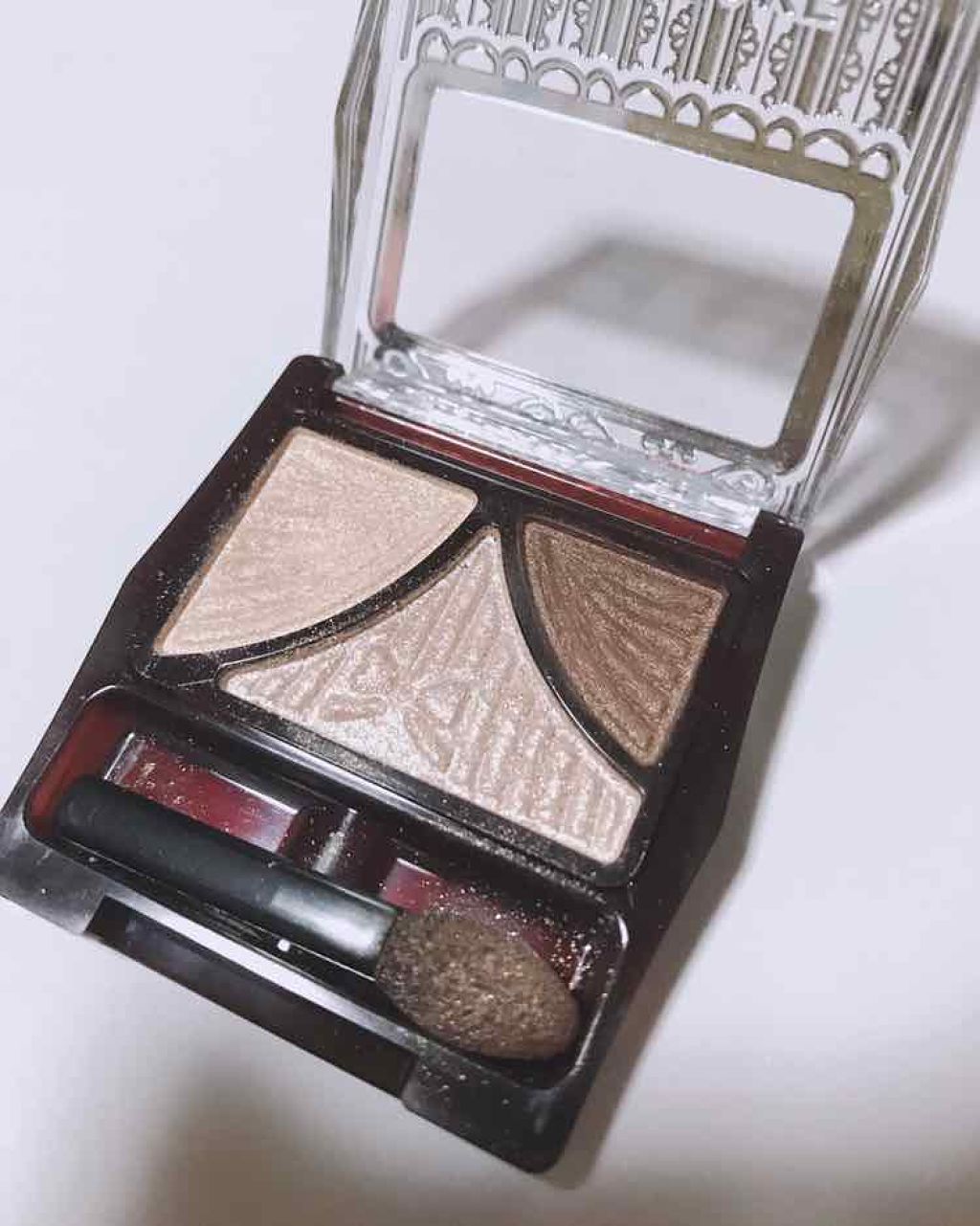 ジューシーピュアアイズ/キャンメイク/アイシャドウパレットを使ったクチコミ(2枚目)