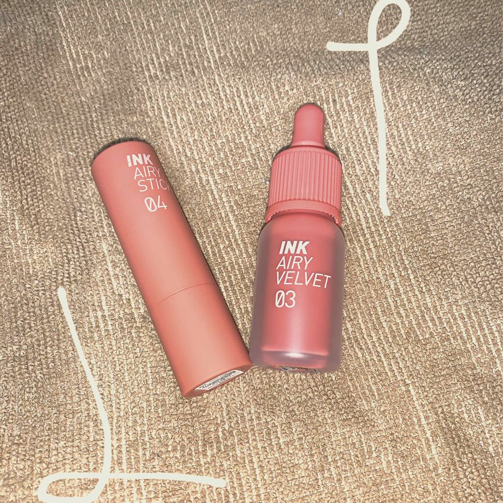 インク エアリー ベルベット スティック/PERIPERA/口紅を使ったクチコミ（1枚目）