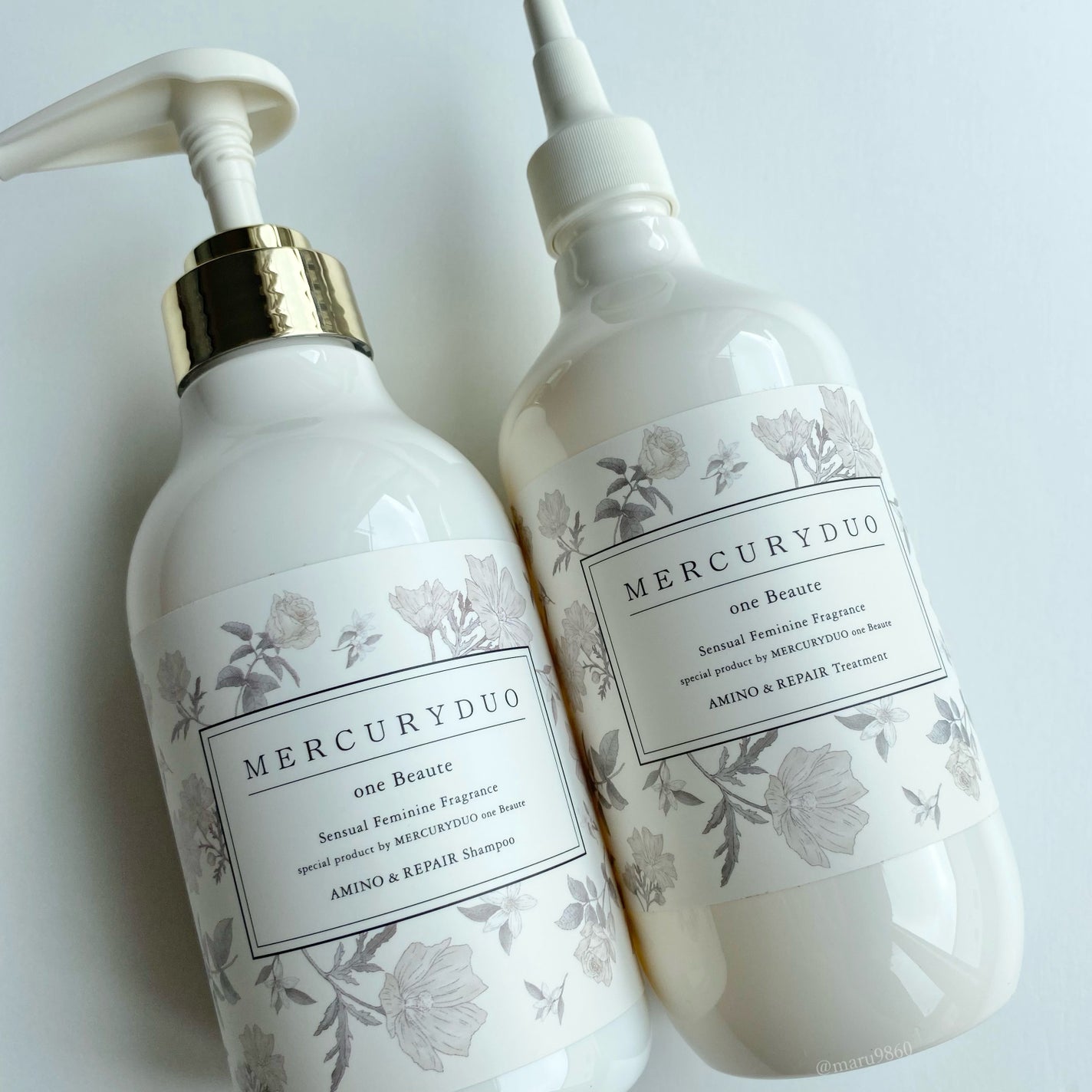 フレグランスシャンプー&ウォータートリートメント スパークリングフローラルの香り/MERCURYDUO/市販シャンプーを使ったクチコミ(2枚目)