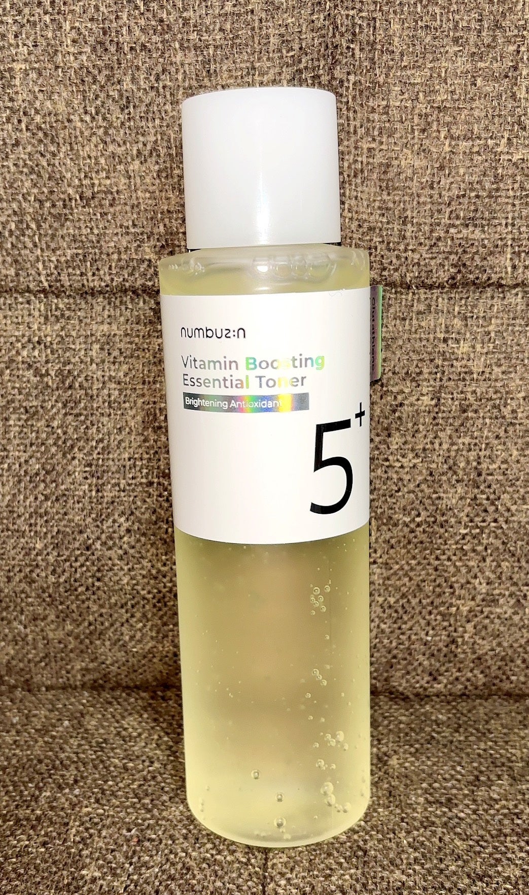 5番 白玉グルタチオンCエッセンシャルトナー/numbuzin/化粧水を使ったクチコミ(2枚目)