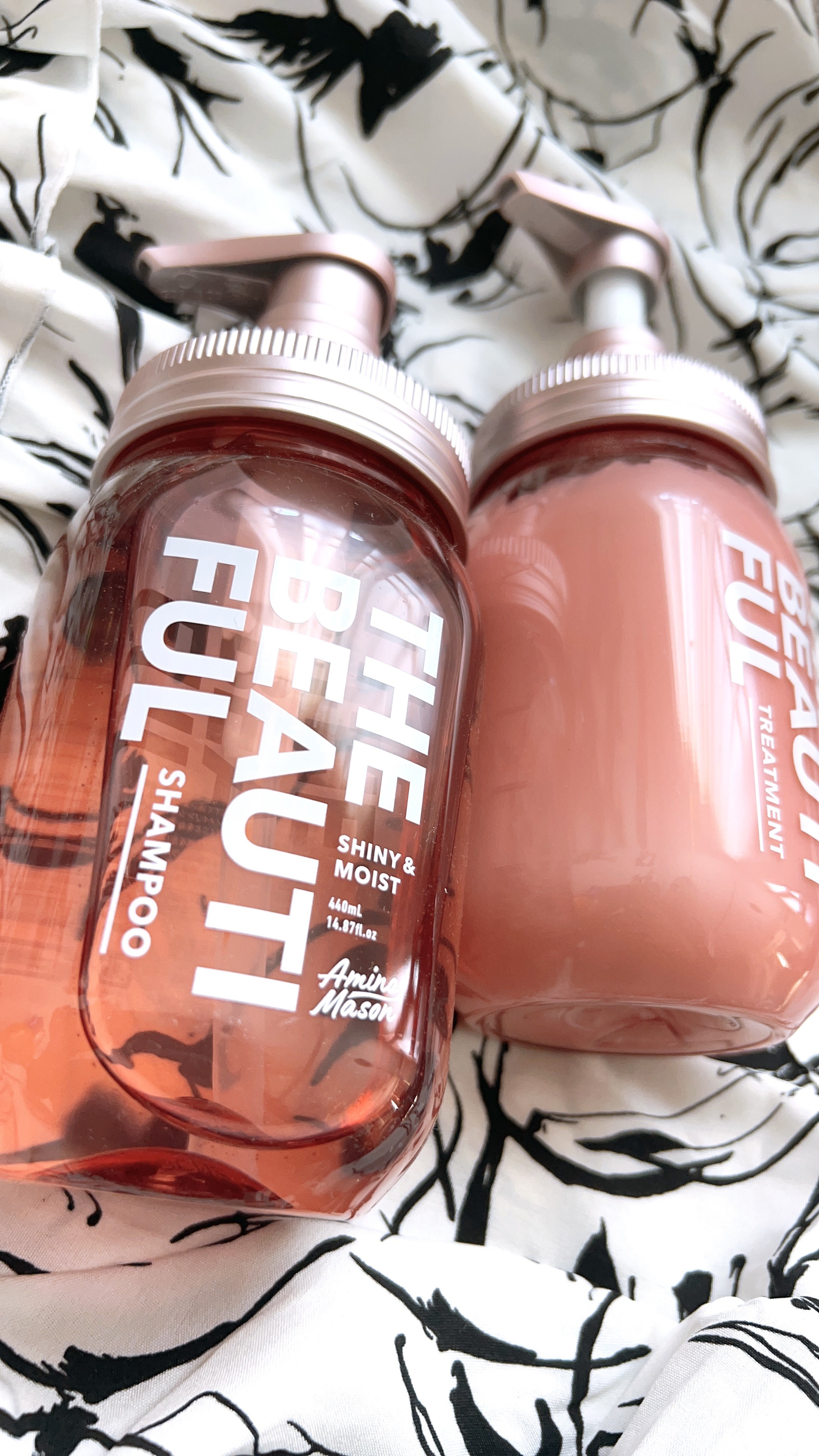 シャイニー＆モイスト シャンプー／ヘアトリートメント/アミノメイソン/市販シャンプーを使ったクチコミ（1枚目）