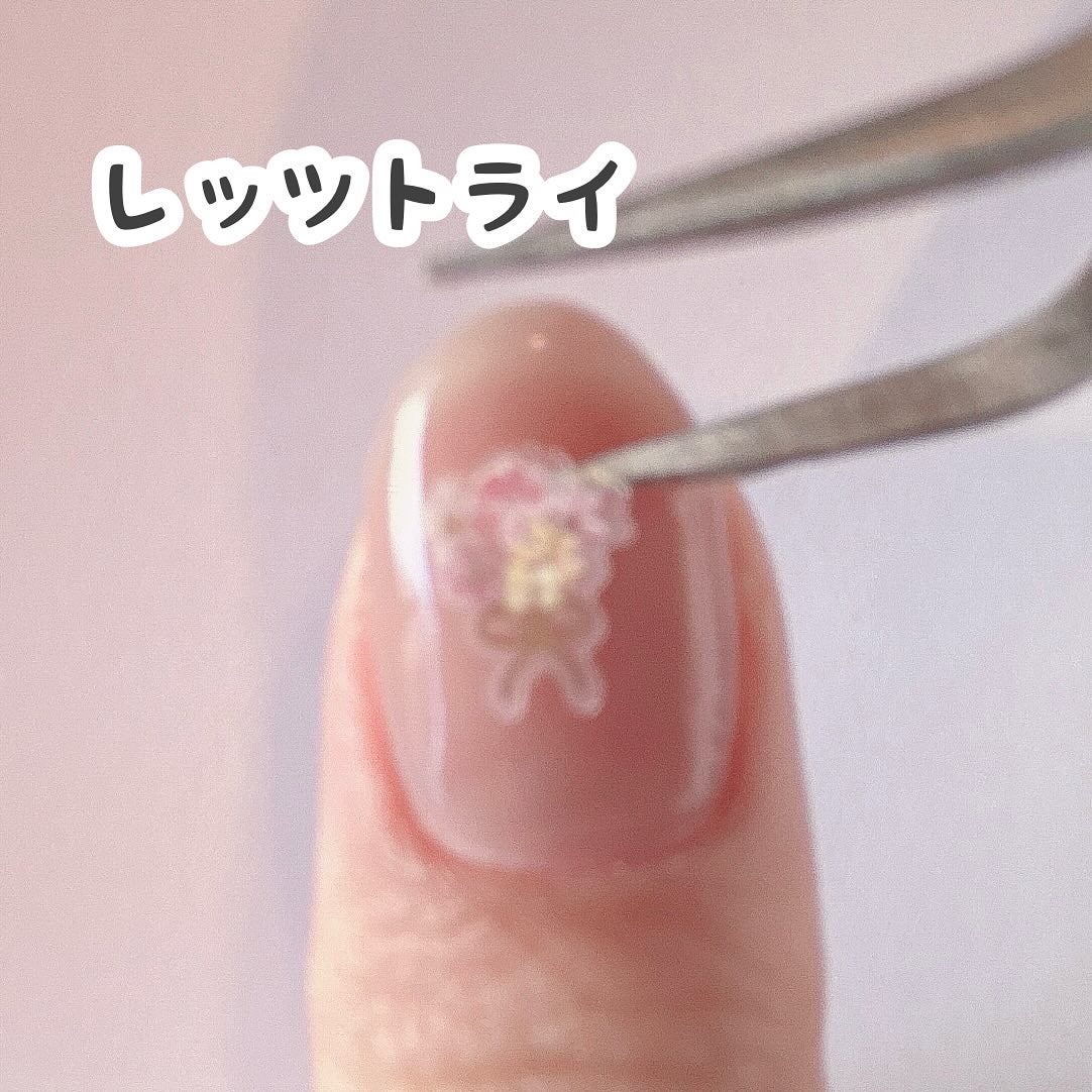 ネイルシール/セリア/ネイルシールを使ったクチコミ(6枚目)