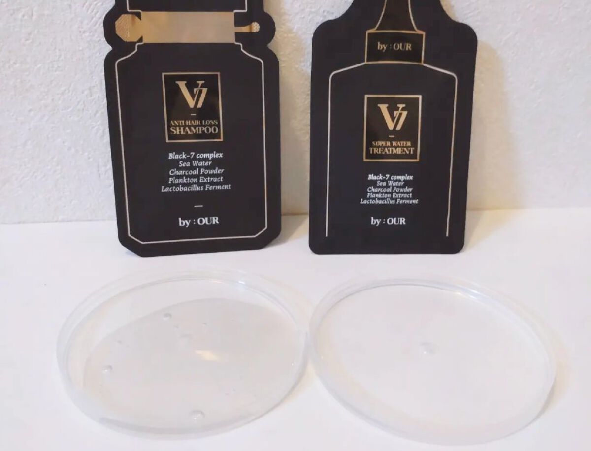 V7 アンチヘアロス シャンプー/by : OUR/サロンシャンプーを使ったクチコミ（2枚目）