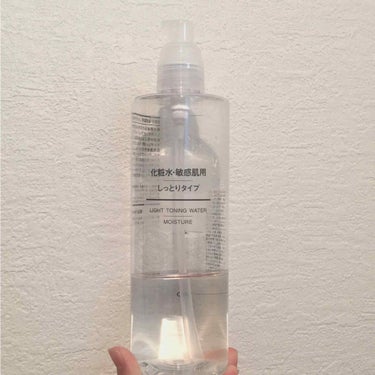 化粧水・敏感肌用・しっとりタイプ 400ml/無印良品/化粧水を使ったクチコミ（1枚目）