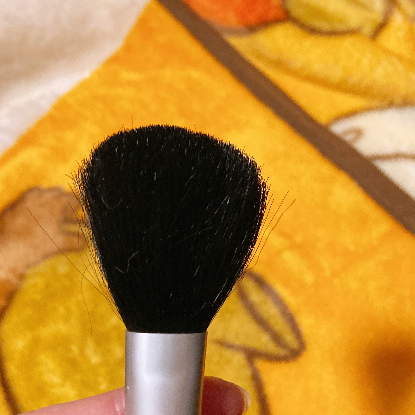 化粧ブラシ5点セットA/DAISO/メイクブラシを使ったクチコミ(3枚目)