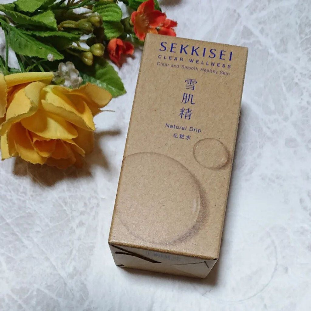 クリアウェルネス ナチュラル ドリップ/雪肌精/化粧水を使ったクチコミ(1枚目)
