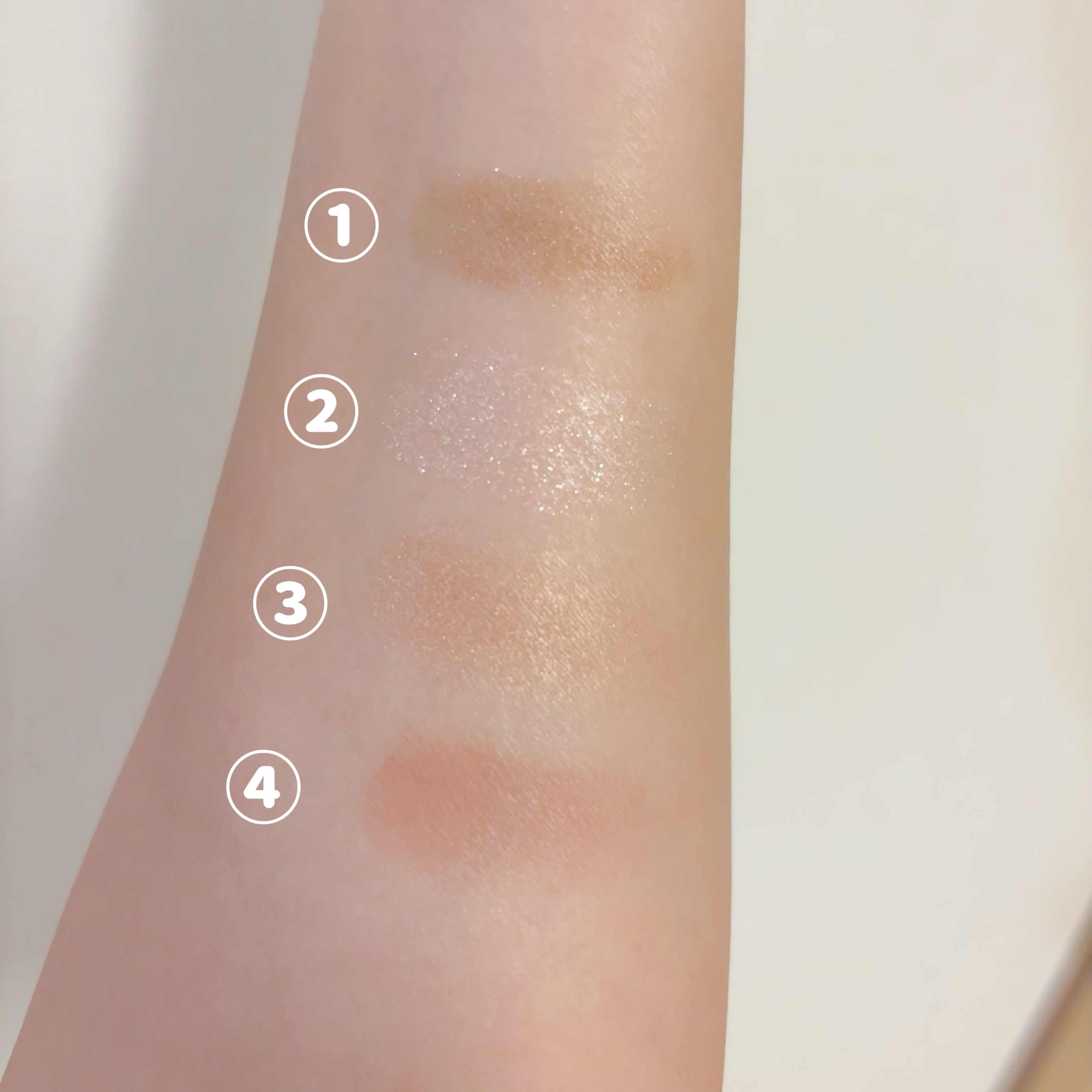 リアルクローズシャドウ/excel/アイシャドウパレットを使ったクチコミ（3枚目）