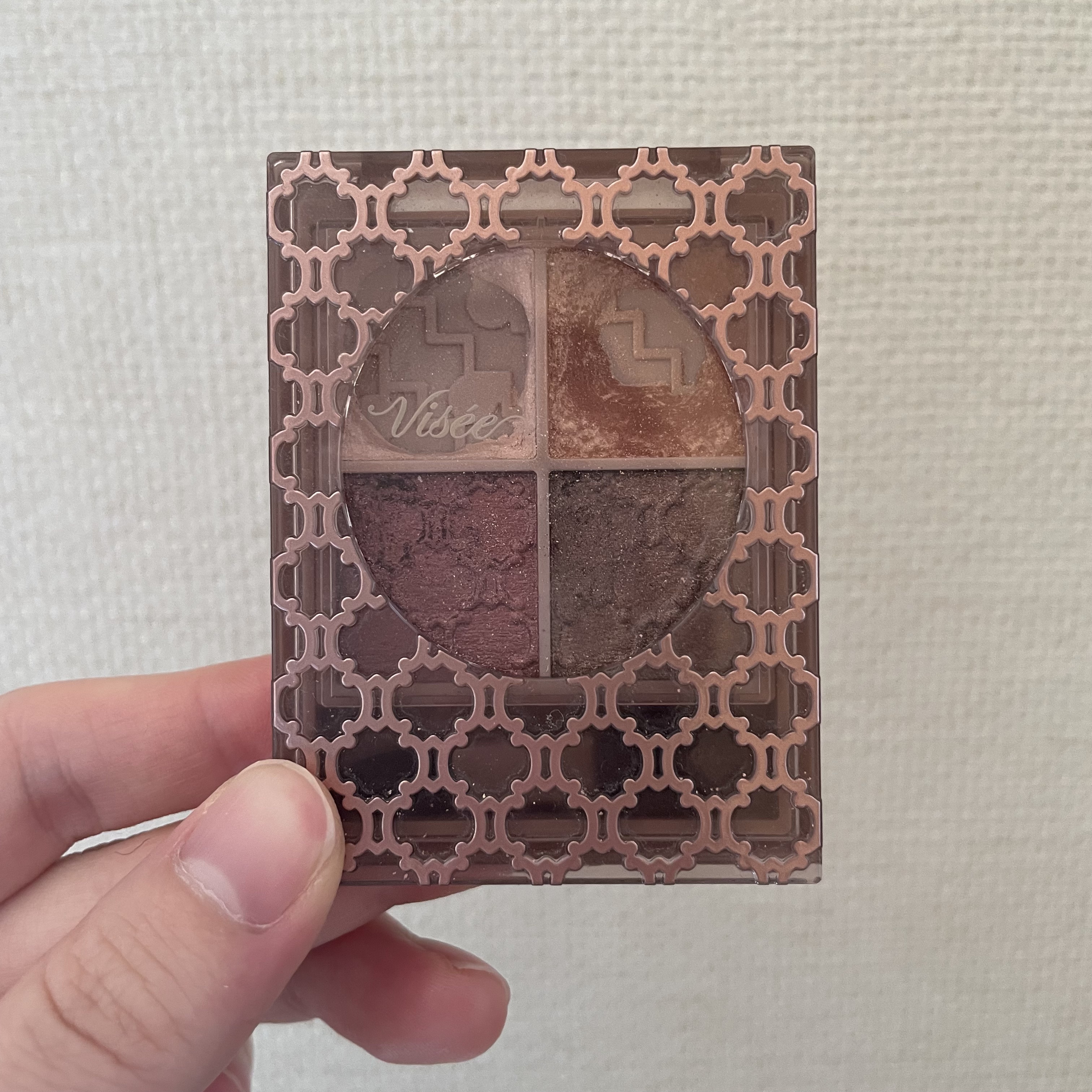 グロッシーリッチ アイズ N PK-3 バーガンディ系/Visée/アイシャドウパレットを使ったクチコミ（1枚目）