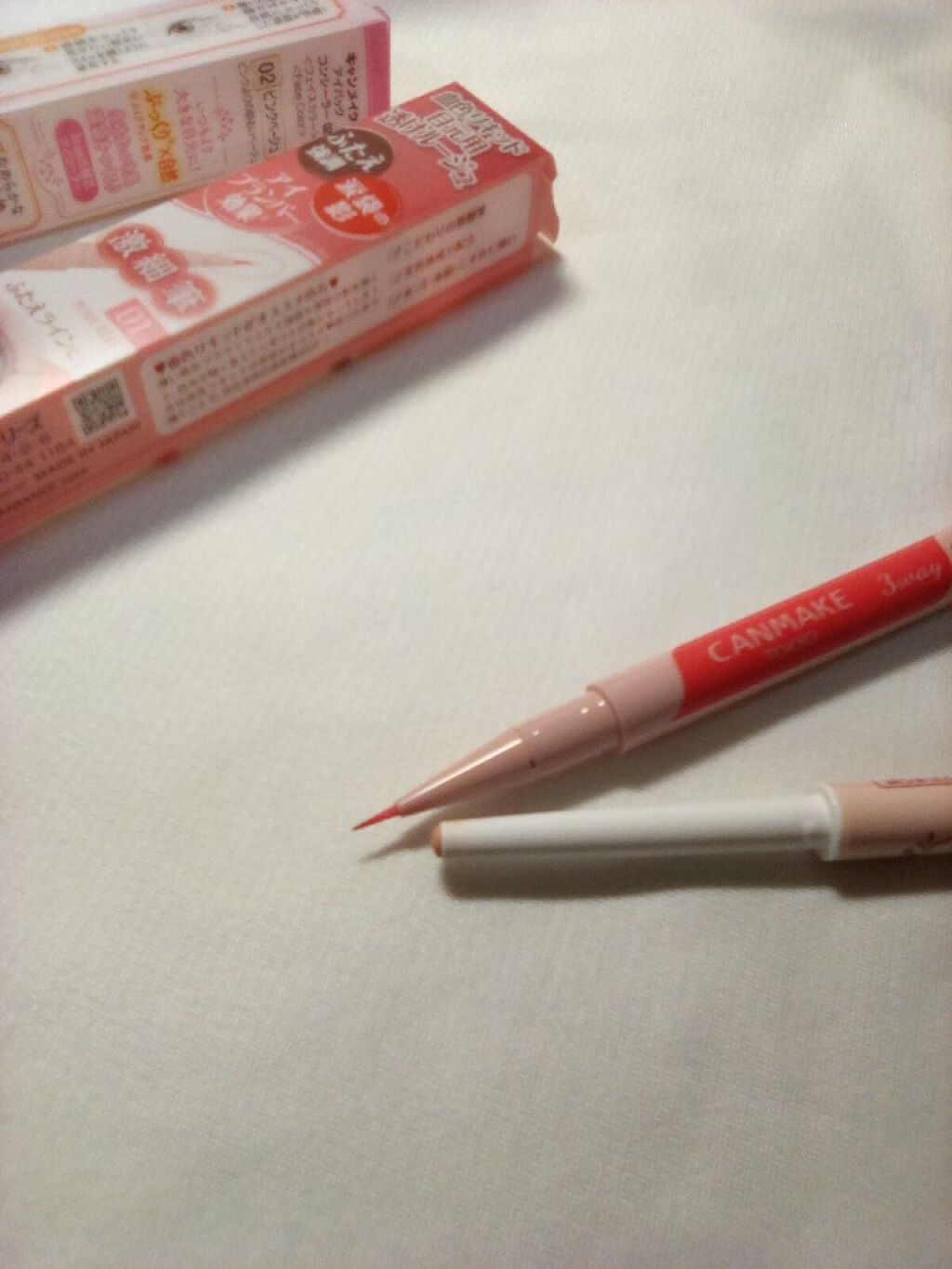 3wayスリムアイルージュライナー/キャンメイク/リキッドアイライナーを使ったクチコミ（3枚目）