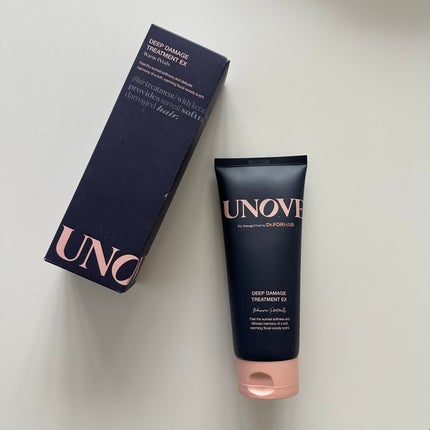 ディープダメージトリートメントEX/UNOVE/洗い流すヘアトリートメントを使ったクチコミ(1枚目)